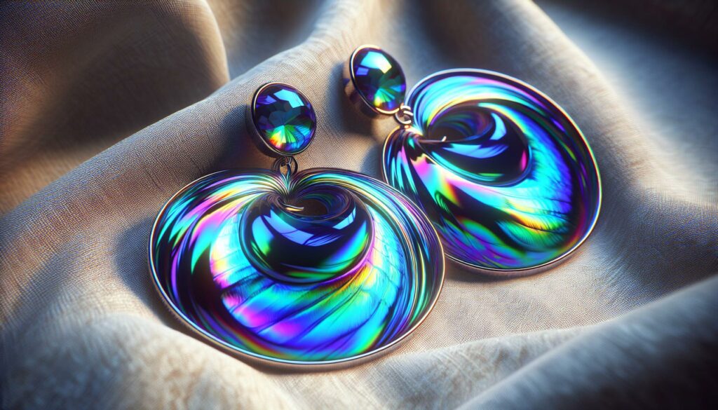 iridescent jewelry