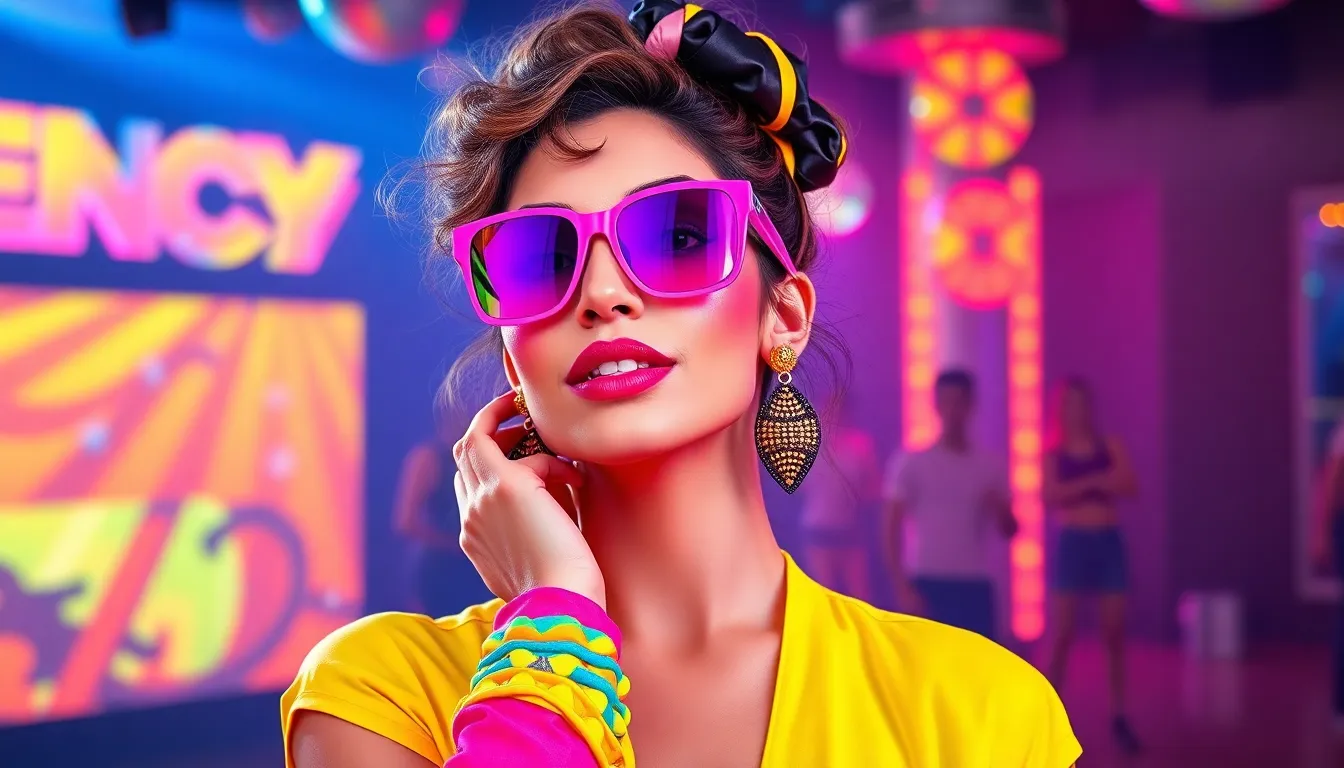 80s fashion accessories